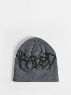 Faded Store gothic skull beanie