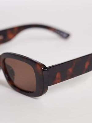 Gina Tricot slim rectangular sunglasses