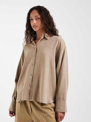 JJXX linen blend shirt