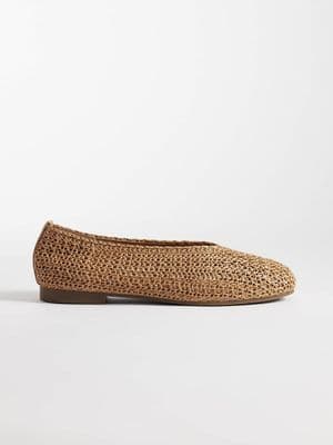 SEQWL woven ballet flats