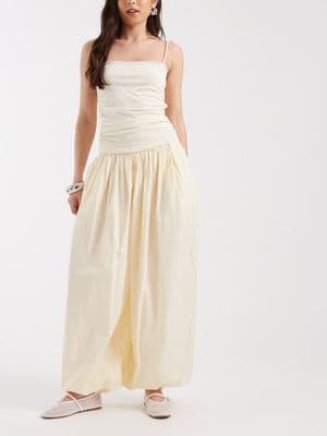 AWARE woven balloon pants