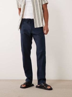 Jack & Jones linen mix pants