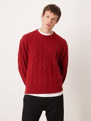 Abercrombie & Fitch cable knit sweater