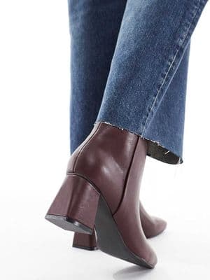 London Rebel Nova mid ankle boots