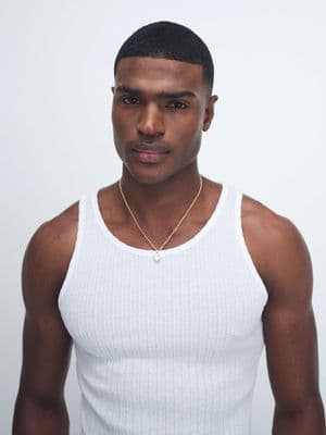 Jack & Jones ribbed muscle fit tank top