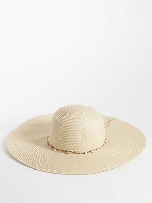 South Beach wide brim floppy hat