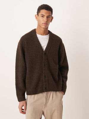 Abercrombie & Fitch boucle vintage cardigan