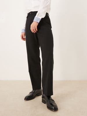 Mango 100% leather brogues