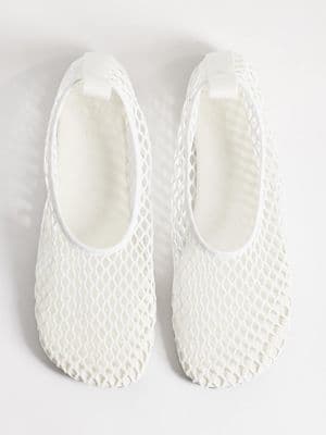ARKET mesh square toe ballerina flats