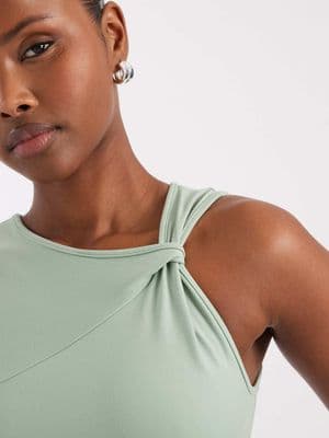 Nike One Training asymmetric tank top