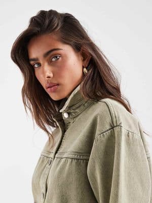 JDY boxy denim jacket