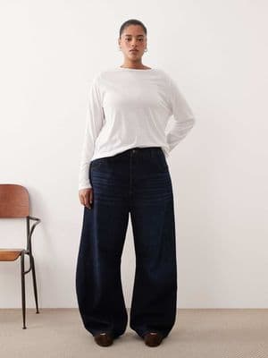 ARRANGE Curve Sydney denim barrel leg jeans