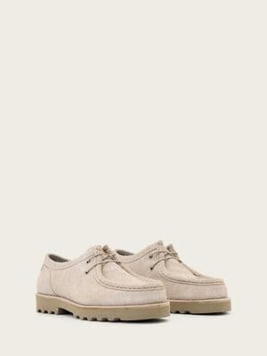 AllSaints Skiff lace up leather boat shoes