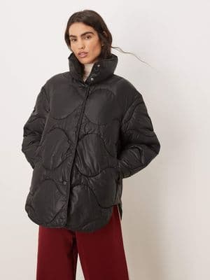 JJXX oversized quilted jacket