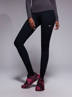 Nike One Training Dri-FIT seamless front high waisted leggings