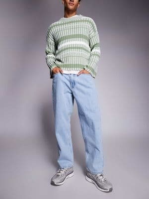 Aape by A Bathing Ape loose fit denim jeans