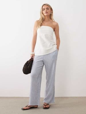 JDY Petite wide leg pants