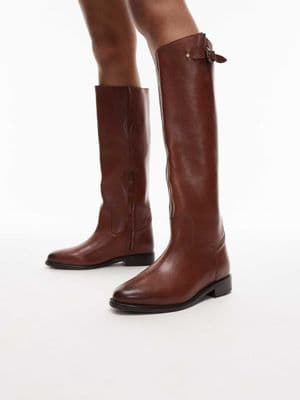 Bronx fe-lise buckle detail riding boot
