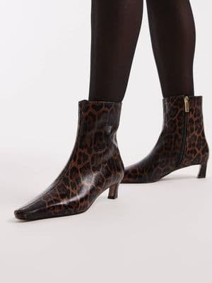 schuh kitten heel mid ankle boots