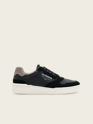 AllSaints Regan leather low top logo sneakers