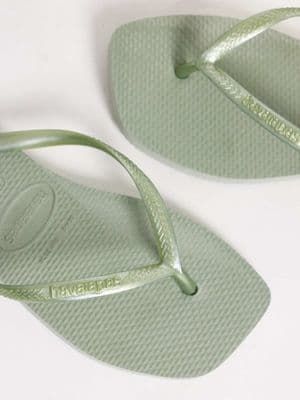 Havaianas slim square toe flip flops