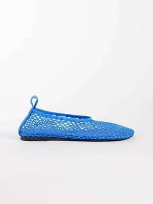 ARKET mesh square toe ballerina flats