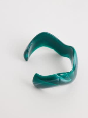 DesignB London wave resin bangle