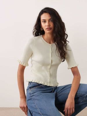 Miss Selfridge short sleeve cardigan