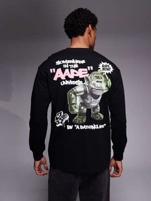 Aape by A Bathing Ape long sleeve t-shirt