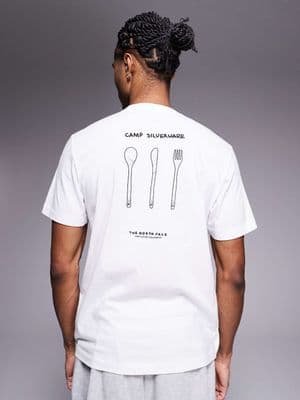 The North Face Evolution sketch back print t-shirt