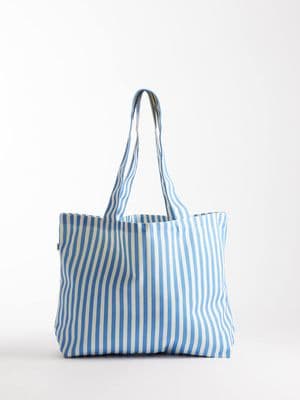JJXX stripe tote bag