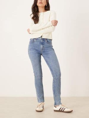 Abercrombie & Fitch high rise skinny jeans