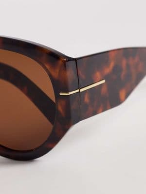 Gina Tricot bold aviator sunglasses