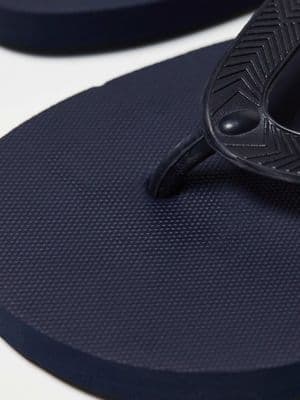 Jack & Jones logo flip flops