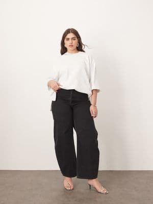 ARRANGE Curve Sydney denim barrel leg jeans