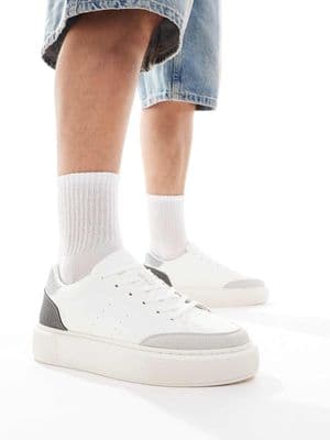 Jack & Jones suede mix sneakers