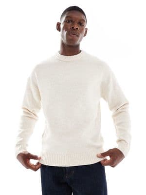 Jack & Jones oversized fluffy crew neck sweater