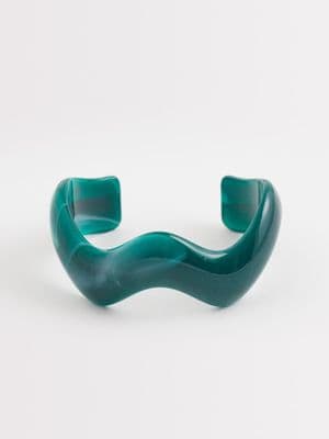DesignB London wave resin bangle