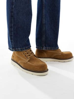 Jack & Jones suede lace up boot