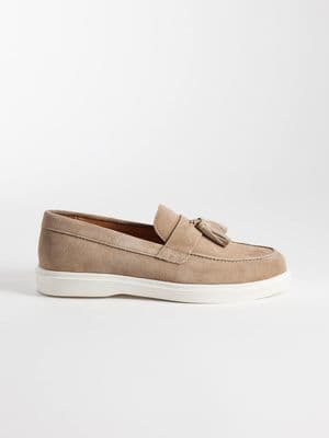 Schuh Percy tassel boat shoe