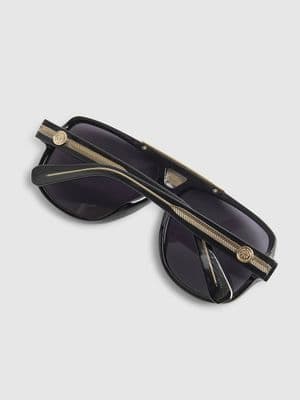 River Island Gold detail aviator sunglasses