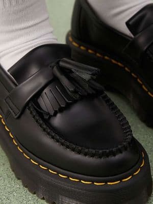 Dr Martens Adrian quad flatform loafers