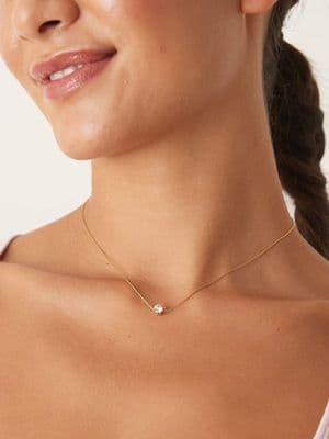 Lost Souls small crystal charm necklace