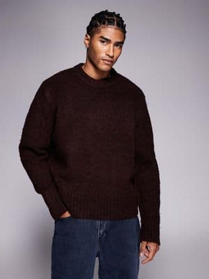 ADPT fluffy knit sweater
