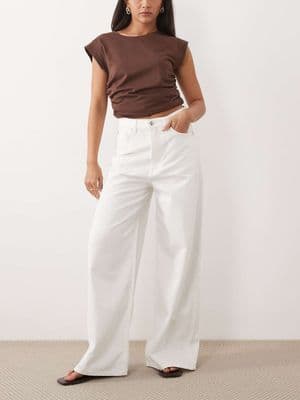 ARKET Cedar high rise wide leg jeans