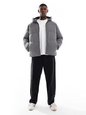 Jack & Jones hooded puffer jacket