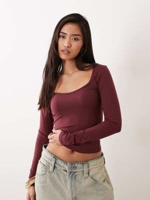Cotton On hold me long sleeve top