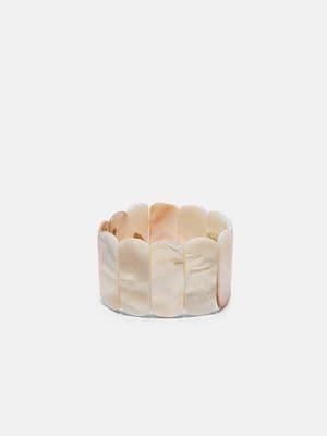Stradivarius Seashell stretch bracelet