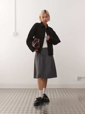 Noisy May boxy fit denim jacket