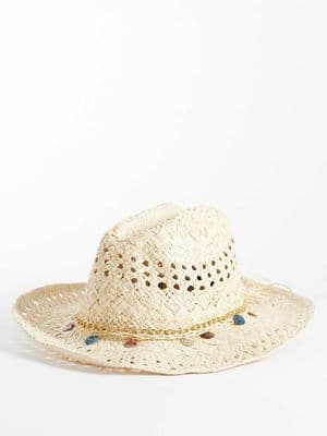 River Island straw hat